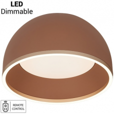 Πλαφονιέρα Οροφής Φ50cm LED 36W+20W 230V CCT με Controller EVELYN 